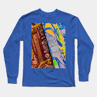 Urban Fluo Graffiti Street Art NYC Long Sleeve T-Shirt